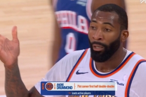 掌管篮板的神！庄神生涯71次上半场砍下两双 NBA现役球员第一人