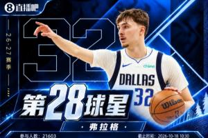 『吧友评选』🌟NBA新赛季No.28球星:弗拉格